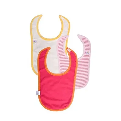 Colorfly Babies solid printed Combo Bibs (pack of 3Bib) Design And Color May Vary
