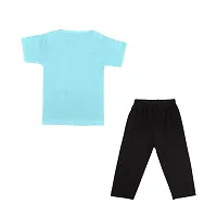 Lula Cotton Baby Chest Printed T-Shirt  Pant Combo - Unisex Clothing Set-thumb1