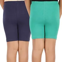 Lula School Girl's Spandex Shorts, Pack of 2-thumb2