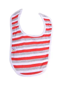 Colorfly Babies Striped combo Bibs (Pack Of 3)Design And Color May Vary-thumb2