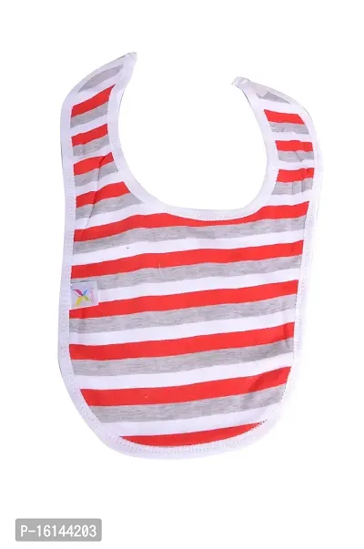 Colorfly Babies Striped combo Bibs (Pack Of 3)Design And Color May Vary-thumb3