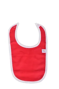 COLORFLY BABIES SOLID BIBS (Pack of 3 Bib) Design And Color May Vary-thumb2