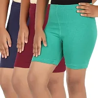 Lula Girls School Spandex Under wear(Pack of 3)-thumb1