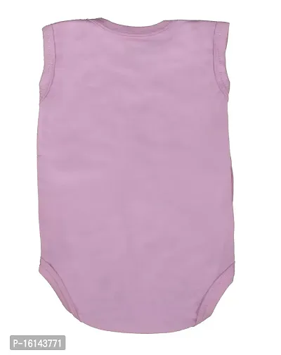 Lula Baby Romper Body Suits for Boys  Girls with Envelope Shoulder-Sleeveless-thumb5