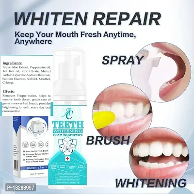 Teeth Whitening Foam, Stain Removal, Mouthwash-thumb0