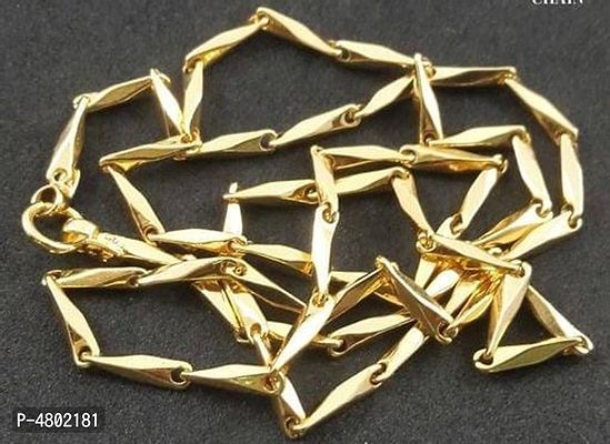Men's Alloy Gold Plated Chains