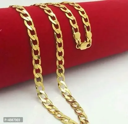 Elite Golden Alloy Bejeweled Adjustable Chains For Men