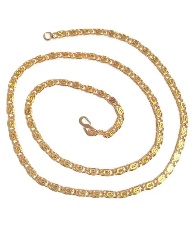 Trendy Stylish Brass Plated Chain for Men and Women