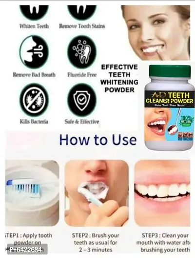 100% Natural Teeth Whitening Powder-thumb0