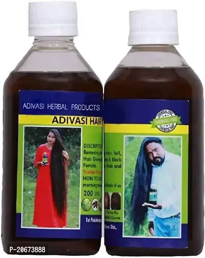 Adivasi Hair Oil Pack of 2 Natural Hair Growth-thumb0