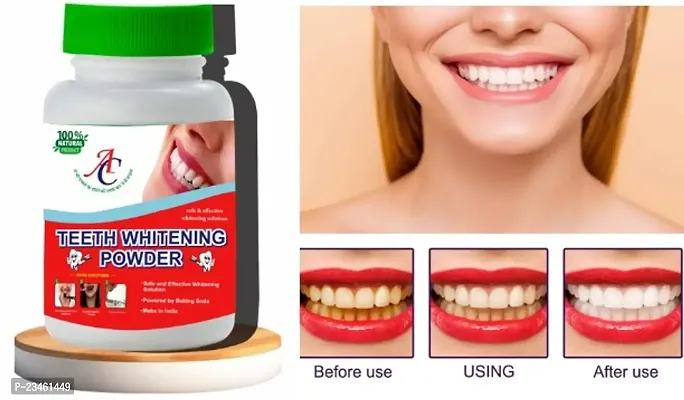 Teeth Whitening Powder 100% Hand Made and Natural Pack of 1-thumb0