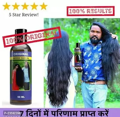 Adivasi Herbal Hair Oil 100% Organic-thumb0
