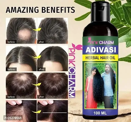 Ayurvedic Adivasi Herbal Hair Oil 100% Natural Organic