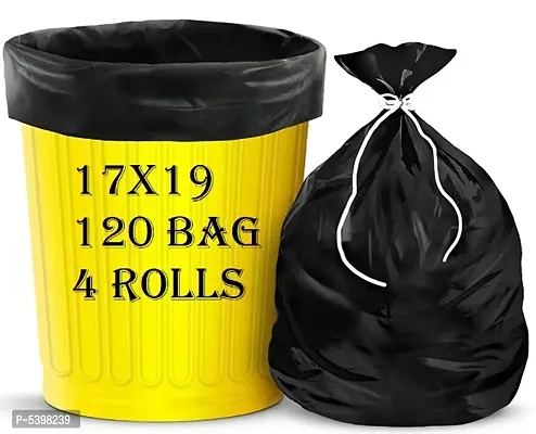 120 PCs ( PACK OF 4 rolls ) Garbage bags-thumb0