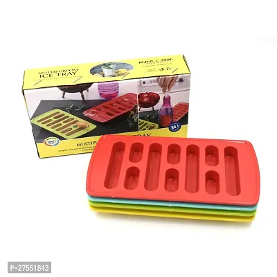 4 Pc Fancy Ice Tray used widely in all kinds of household places while making ices and all purposes