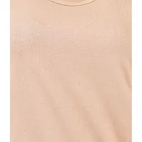 First Wave Womens Cotton Solid Tshirt Beige::Maroon X-Large Pack of 2-thumb4