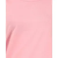 First Wave Women Cotton Solid Tshirt Pink::Maroon Pack of 2-thumb3