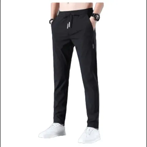 Classic Acrylic Solid Track Pant for Men