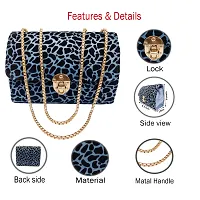 ESMODA Box sling for womens casual look (BLUE)-thumb3