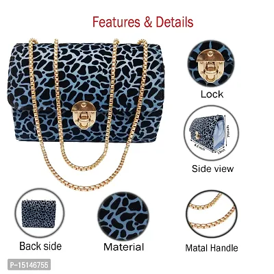 ESMODA Box sling for womens casual look (BLUE)-thumb4