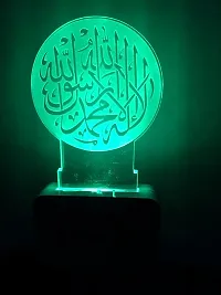 Nogaiya Multi Color nightlight Plastic 3D arylic Led of Allah Goddess-thumb1