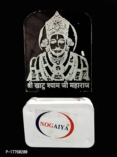 Nogaiya Multicolor nightlight Plastic 3D arylic Led of Shree khatu Shyam ji-thumb4