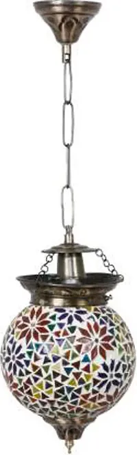 Nogaiya Glass Ceiling Lamp (Multicolor)-thumb1