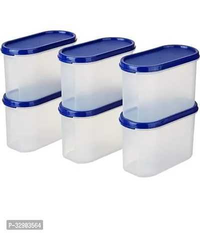 Classic Plastic Box Container For Kitchen Storage Pack Of 6-thumb0