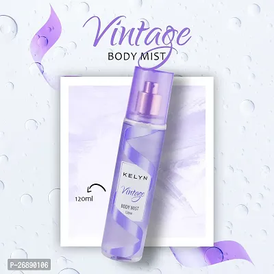 Kelyn Body Mist Body Spray For Women Long Lasting Fragrance Upto 8 Hours No Gas Perfume Valentine Gift For Girls (Pack of 1, 120ml)-thumb5
