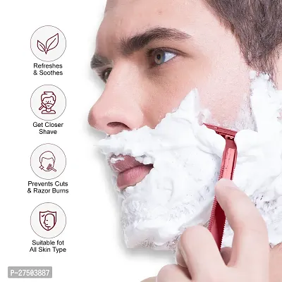 PABLO Shaving Foam For Men Regular | Shaving Foam For Sensitive Skin | Upto 100 Shaves |Moisturizing Shaving Cream 400ml (33% Extra)-thumb5