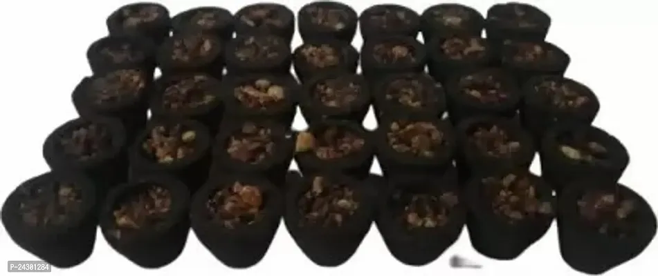 Brahmani Agarbatti Black Sambrani Cup 50 Unit Guggul Dhoop (Pack Of 50)