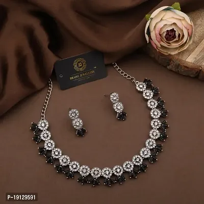 New traditional Silver Plated Jewellery Set for Women-thumb2