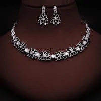 New traditional Silver Plated Jewellery Set for Women-thumb3