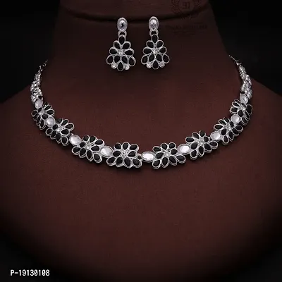 New traditional Silver Plated Jewellery Set for Women-thumb4
