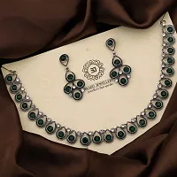 Combo Of 4 Jewellery Set With Matching Pair Of Earrings For Women.-thumb2