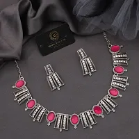 New traditional Silver Plated Jewellery Set for Women-thumb2