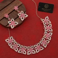 New  Rose Gold  Traditional Fashion Jewellery Set  for Women  Girls.-thumb2