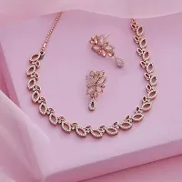 Combo Of 4 Jewellery Set With Matching Pair Of Earrings For Women.-thumb2