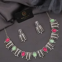 New traditional Silver Plated Jewellery Set for Women-thumb2