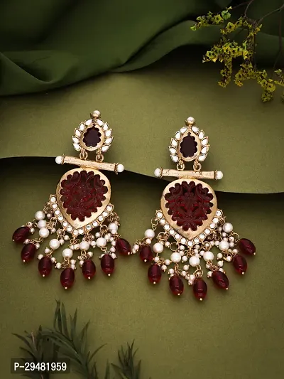 Combo Of 1 Choker Set With 2 Pair Of Earrings And Maang Tikka Set For Women.-thumb2