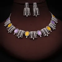 New traditional Silver Plated Jewellery Set for Women-thumb3