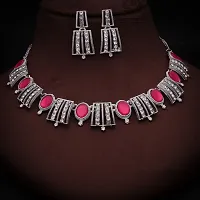 New   Exclusive Silver Traditional Necklace for Women-thumb3