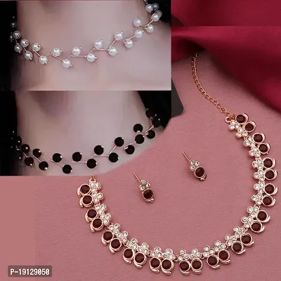 Stylish Women Jewellery Set Combo of 3