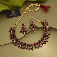 Combo Of 3 Choker Set With Matching Pair Of Earrings For Women.-thumb3