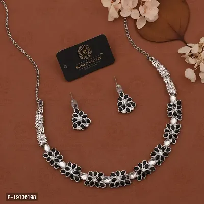 New traditional Silver Plated Jewellery Set for Women-thumb2