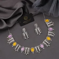 New traditional Silver Plated Jewellery Set for Women-thumb2