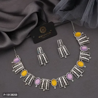 New traditional Silver Plated Jewellery Set for Women-thumb3