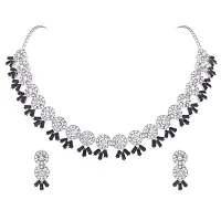 New traditional Silver Plated Jewellery Set for Women-thumb3