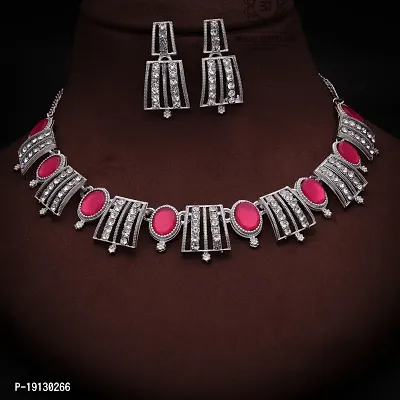 New traditional Silver Plated Jewellery Set for Women-thumb4