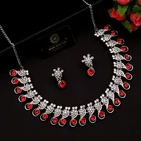 New traditional Silver Plated Jewellery Set for Women-thumb1